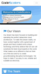 Mobile Screenshot of codescalers.com
